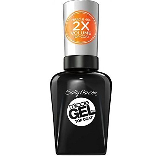 Sally Hansen Miracle Gel Nail Color, Top Coat [101] 0.5 oz (Pack of 5)