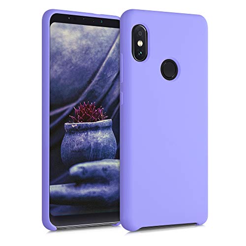 kwmobile Funda Compatible con Xiaomi Redmi Note 5 (Global Version) / Note 5 Pro - Carcasa de TPU para móvil - Cover Trasero en Lavanda Pastel