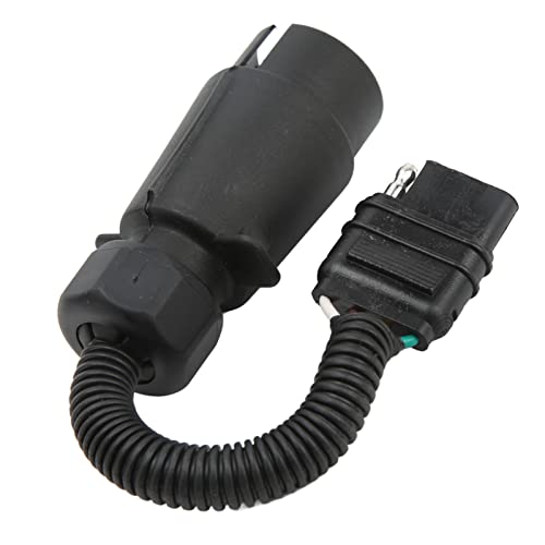 Adaptador de plugue de reboque, 7 pinos a 4 pinos amplamente utilizado Plug and Play Plug and Play U