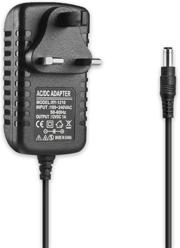 12V 1A Power Supply Adapter, AC to DC Power Supply Adapter Converter, 100-240V AC/DC Converter Adapter Driver Transformer, For Case Fan, IP/CCTV Security Camera, Keyboard, Wireless Wifi Router Ect