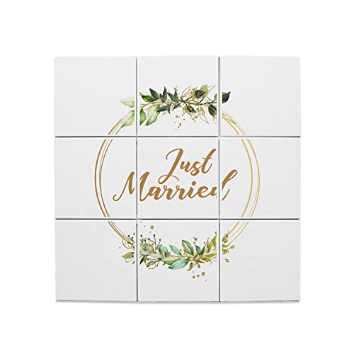 Carreaux Céramique Décoratif Just Married 60x60cm, le cadeau idéal de noces