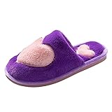 Weihnachts Hausschuhe Damen, Unisex Flauschig Slippers Plüsch Tiere Pantoffeln Niedliche...