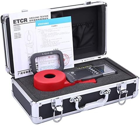 ETCR ETCR2100A+ Digital Clamp Ground Earth Resistance Meter Tester 0.01-200Ω