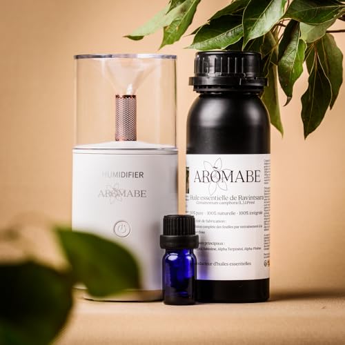 Coffret diffuseur d’huile essentielle Ravintsara aromathérapie air sain maison