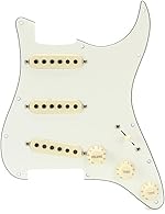 Easy Upgrade: Pre-wired Stratocaster pickguard featuring Tex-Mex SSS pickups for signature Fender tone Powerful Sound: Tex-Mex pickups deliver high output, sparkling highs, and enhanced dynamics Premium Build: Alnico 5 magnets and staggered pole piec...