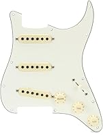 Easy Upgrade: Pre-wired Stratocaster pickguard featuring Tex-Mex SSS pickups for signature Fender tone Powerful Sound: Tex-Mex pickups deliver high output, sparkling highs, and enhanced dynamics Premium Build: Alnico 5 magnets and staggered pole piec...