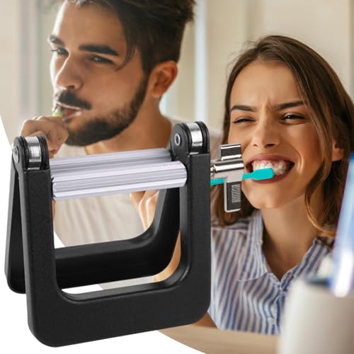 Exprimidor de pasta de dientes contra el desperdicio de crema con soporte de clip de 6x3" 7