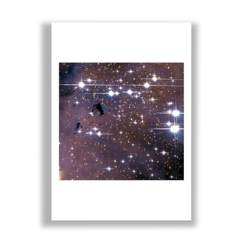 Impression d'art mate NGC 6611 Hubble Télescope Spiffing Prints XL
