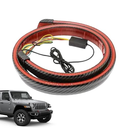 Tira de luz para coche y parachoques trasero con iluminación dinámica