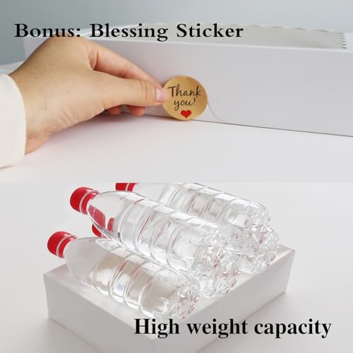 Cookie Boxes with Window 20-Pack – No Assembly Needed, Durable & Elegant Packaging for Fresh Baked Goods - Image 6