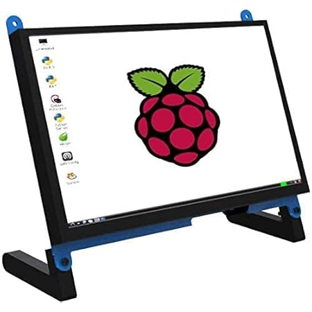 CUQI Moniteur à écran Tactile Portable de 7 Pouces pour Raspberry Pi 4, écran Tactile capacitif IPS 1024x600 Jeu LCD étendre Le deuxième Moniteur