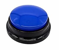 MarQo – RECORDABLE PRODUCTS Buzzer mit Sound und Aufnahmefunktion – Sprachrekorder Knopf für Klassenzimmer, Hundespielzeug Intelligenz & Talk – 30 Sek. Aufnahme, Laut & Wiederverwendbar