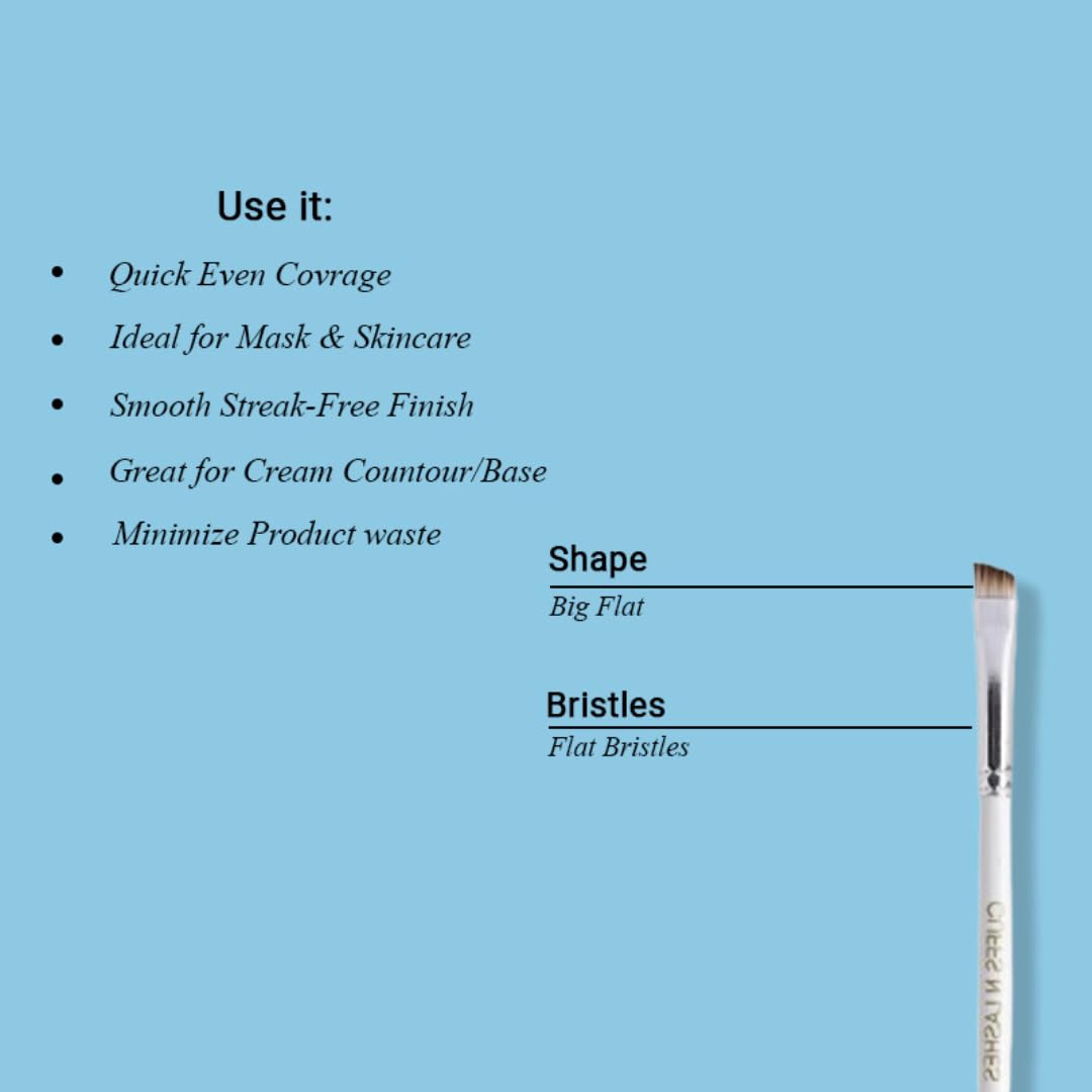 Cuffs N Lashes Dual Makeup Brush | 2-in-1 Fine Angled Brow Brush &Spoolie 07 | Eyebrow Definer &Groomer | Precision Shaping &Blending | Travel Friendly Professional Eye Makeup Tool - Image 8 thumbnail