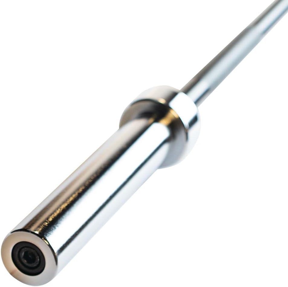 Body-Solid (OB60B) Alloy Steel Olympic Bar - 5ft, 30lb Barbell Straight Bar for Weightlifting, and Barra Olimpica Workouts, 600lbs Weights Capacity