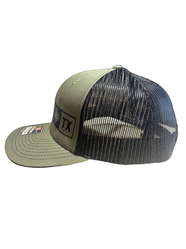 Image of Trucker Hat - Texas (Loden Green /Black) Richardson 112, Snapback