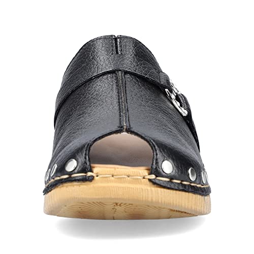 Rieker Damen Clogs Pantoletten 65062 für Frauen