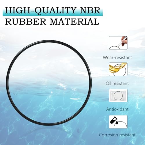 Image of A20038 A-20038 Orings Replacement for Fluval 104, 105, 106, 107, 204, 205, 206, 207 Motor Head Lid Seal Ring （2 Pcs）
