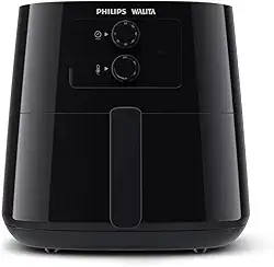 Fritadeira Airfryer Série 3000, Philips Walita, com 6.2L de capacidade, Preta, 2000W, 220v - HD9206/90