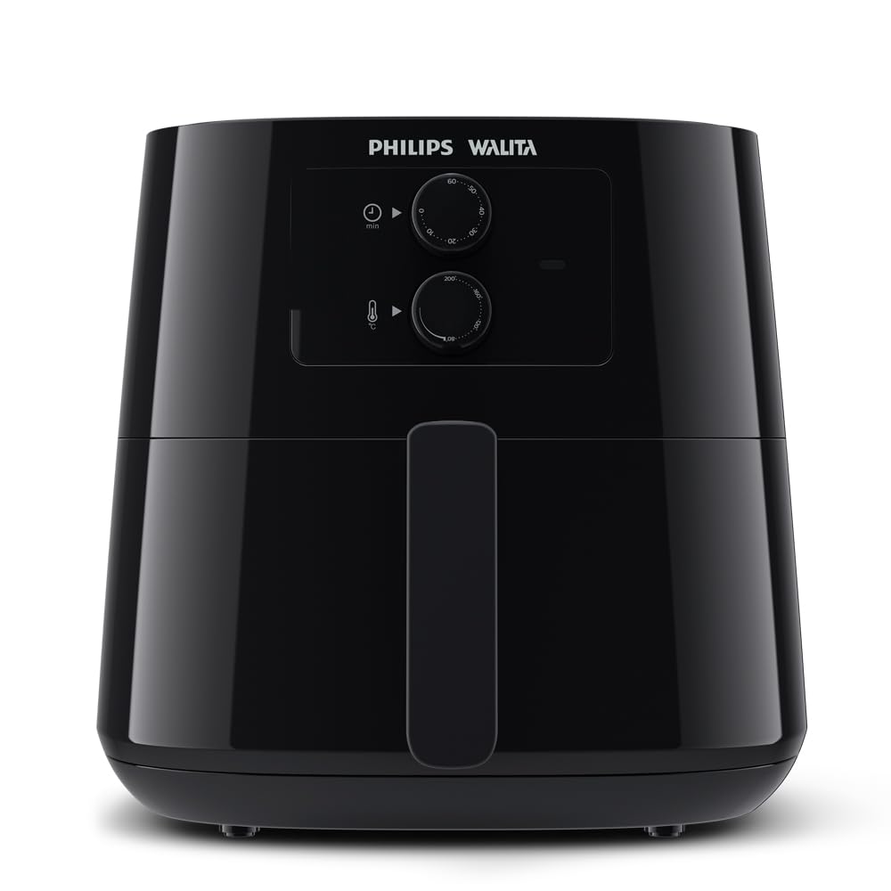 Fritadeira Airfryer Série 3000, Philips Walita, com 6.2L de capacidade, Preta, 2000W, 220v - HD9206/90