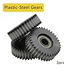 TPTBON E-Bike Motor Gear Clutch Kit with 36T Steel Gears, Bike Motor Kit - Electric Bicycle Accessories for Bafang (3pcs) (Size : Plastic-Steel Gears) #2