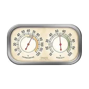 Springfield Color Track Humidity Meter and Indoor Thermometer
