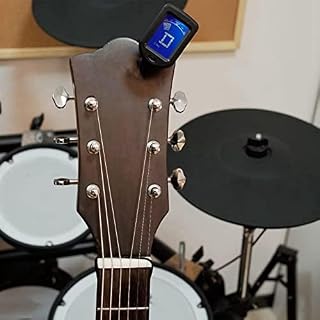 Trjgtas Accordeur de guitare professionnel à clip pour guitare acoustique/électrique, ukulélé, violon, faible et mode d’accord chromatique, lot de 2 - Les Beatles, Paul McCartney, John Lennon, RIngo Starr, George Harrison Trjgtas Accordeur de guitare professionnel à clip pour guitare acoustique/électrique, ukulélé, violon, faible et mode d'accord chromatique, lot de 2 – Image 4