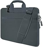 【Protection 5 couches】 Sacoche pour ordinateur portable HSEOK Offre une protection complète contre les chocs et les rayures. Le polyester et la flanelle intérieure du sac peuvent envelopper complètement l'ordinateur portable.