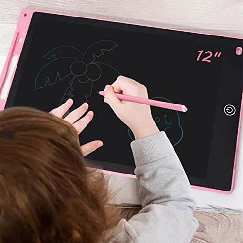 12in LCD Writing Tablet, Electronic Drawing Writing Board, Erasable Drawing Doodle Pad, Gift (Pink) 12in LCD Writing Tablet, Electronic Drawing Writing Board, Erasable Drawing Doodle Pad, Gift (Pink)