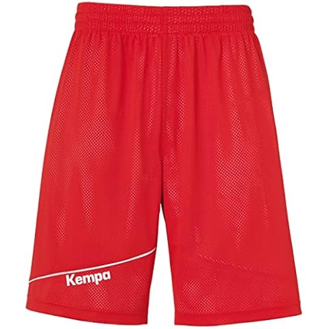 Shorts Kempa Réversibles Rouge/Blanc Cover