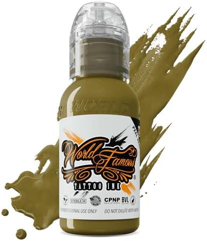 Sicilian Olive - World Famous Ink Dövme Boyası - 1oz/30ml