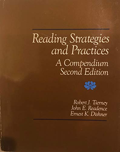 Reading strategies and practices: A compendium 0205084850 Book Cover