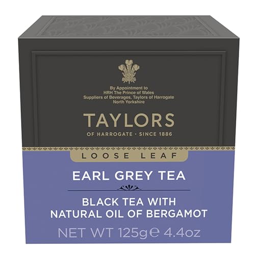Image of Taylors of Harrogate Earl Grey Loose Leaf Tea, 4.41 oz (Pack of 1)