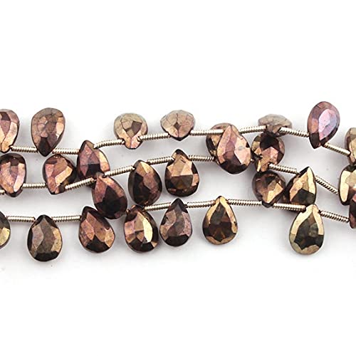 Spinelle noir naturel fini les pierres ternes perles facettées LKBEADS éclat garanti