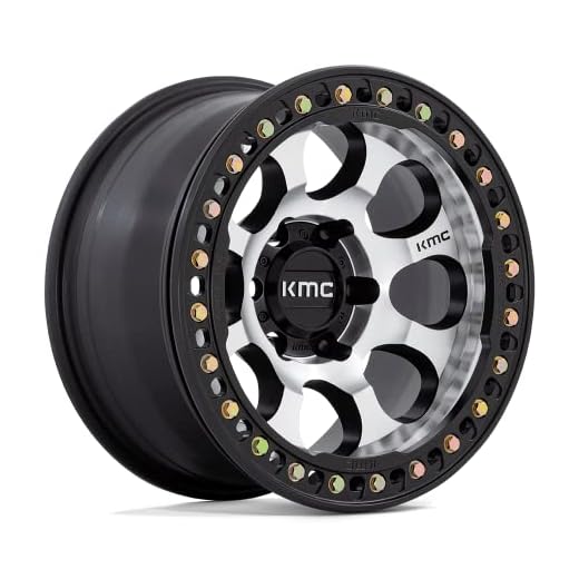 KMC KM237 17X9 5X5.0 MACH-FC-BLK -38MM - KM237DB17905038N