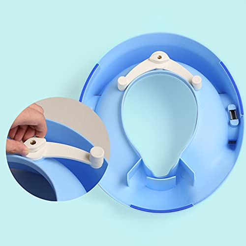 Peuter Potty Trainingszitje, antislip overloop, voorkomt peutertraining, toilet, wasbaar, schoon en sanitair, omringd… - Afbeelding 6