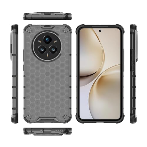 Image of Glasgow | for [ Realme P3 Pro 5G ] Stylish Look Pattern Back Case Cover for [ Realme P3 Pro 5G ] - Black