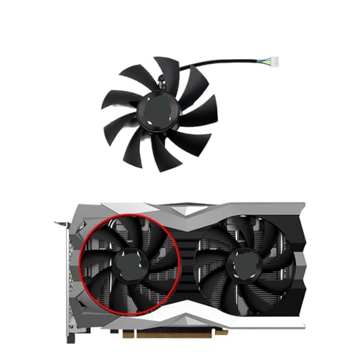Ventilateur carte graphique GA92A2H 0,35A GTX 1660Ti refroidissement PC