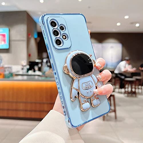 Coque Samsung A13 5G bleu clair pour regarder vos vidéos