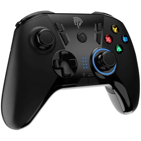 DroiX eSMX ESM-9110 Black 2.4G USB Wireless Gamepad for PC, Linux, PS3, Android for Gaming [ESMX-9110-67_020B] Cover