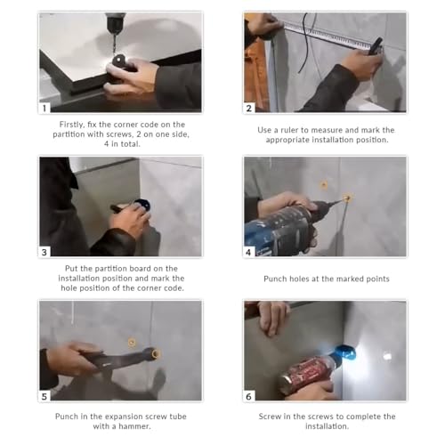 Separador de privacidad para urinarios de pared en centros comerciales 8