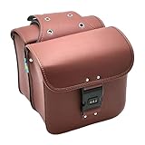 Sicurezza migliorata: il design sicuro del blocco del quadrante significa che non devi preoccuparti del furto dei tuoi contenuti. Offre una borsa da sella per bicicletta sicura che è robusta anche quando è lontana dalla bicicletta.