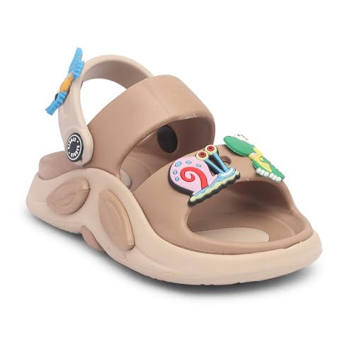 Image of Kids Cartoon Character Sports Sandals Lightweight Soft Sole Slip-On Sandals with Adjustable Back Strap for Boys & Girls