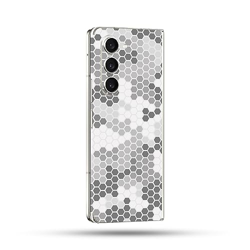 Image of MightySkins Skin Compatible with Samsung Galaxy Z Fold 5 Full Wrap - Puppy Fall | Protective, Durable, and Unique Vinyl Decal wrap Cover | Easy to Apply, Remove, and Change Styles | Made in The USA