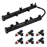 3.6L Fuel Rail with Injectors fits for Jeep Grand Cherokee 2011-2015 fits for Dodge Avenger 2011-2014 fits for Charger Challenger 2011-2019 fits for Chrysler 200 300 2011-2019 53034198AC 5184085AD
