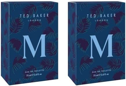 Ted Baker M EDT Duo Pack, Fresh Citrus Spicy Cologne, 2x 2.54 fl oz