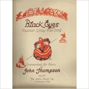 Paperback Black Eyes [Russian Gipsy Folk-Song][Sheet Music] Book
