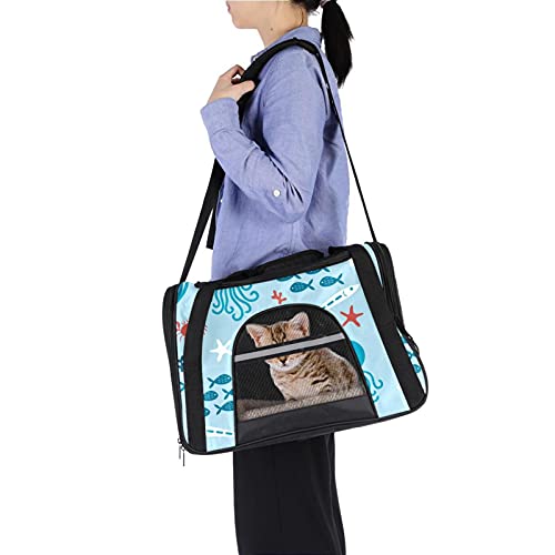 Sac de transport pliable chat chien avion souple et confortable