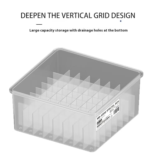 Étui de rangement pour leurres de crevettes et boîte à compartiment vertical
