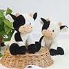 BSVOME 9 inches Cow Stuffed Animal Soft Plush Cute Cow Doll for Boys Girls #5