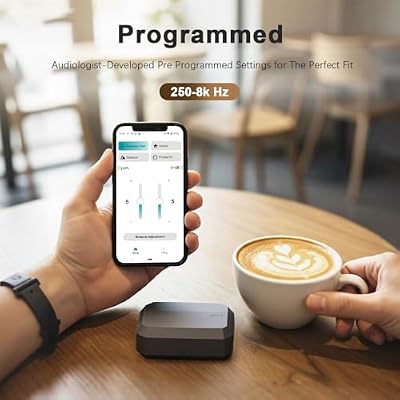BlaidsX Neuro Hearing Aids, Bluetooth Rechargeable OTC Hearing Aids for Seniors and Adults, Mobile App Hearing Test Audiogram & Noise Cancellation, Dual Mic & 32 DSP Channels | USA-Made